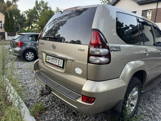 Бежевый Тойота Ленд Крузер Прадо 120, объемом двигателя 2.7 л и пробегом 156 тыс. км за 12300 $, фото 5 на Automoto.ua