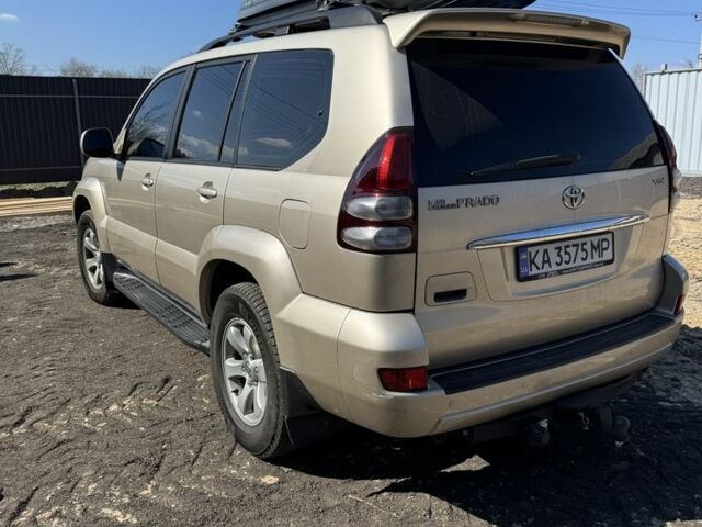 Бежевый Тойота Ленд Крузер Прадо 120, объемом двигателя 4 л и пробегом 350 тыс. км за 13000 $, фото 7 на Automoto.ua