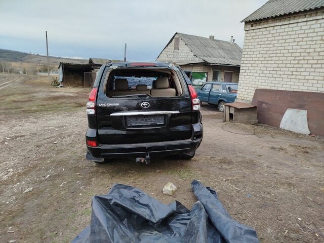 Черный Тойота Ленд Крузер Прадо 120, объемом двигателя 4 л и пробегом 250 тыс. км за 10000 $, фото 2 на Automoto.ua