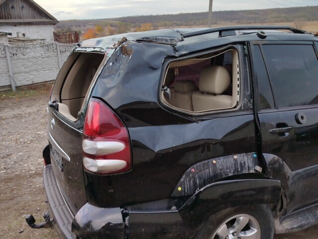 Черный Тойота Ленд Крузер Прадо 120, объемом двигателя 4 л и пробегом 250 тыс. км за 10000 $, фото 5 на Automoto.ua