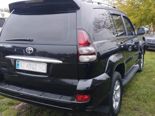 Черный Тойота Ленд Крузер Прадо 120, объемом двигателя 3 л и пробегом 285 тыс. км за 10000 $, фото 1 на Automoto.ua