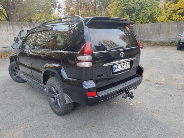 Черный Тойота Ленд Крузер Прадо 120, объемом двигателя 4 л и пробегом 320 тыс. км за 13000 $, фото 3 на Automoto.ua