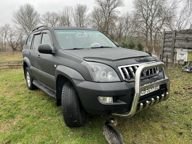 Чорний Тойота Ленд Крузер Прадо 120, об'ємом двигуна 4 л та пробігом 280 тис. км за 11200 $, фото 2 на Automoto.ua