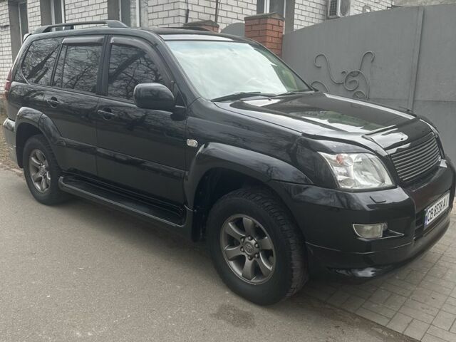 Черный Тойота Ленд Крузер Прадо 120, объемом двигателя 4 л и пробегом 325 тыс. км за 15200 $, фото 1 на Automoto.ua