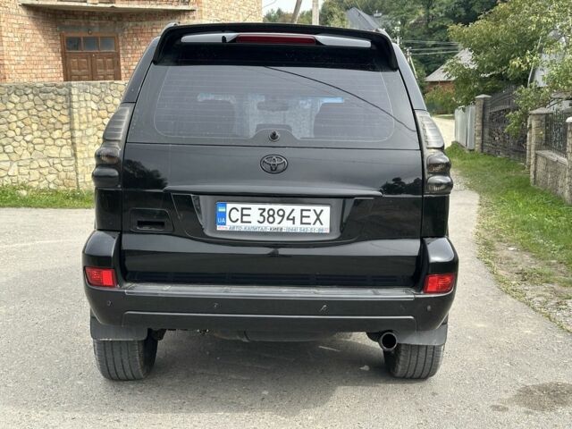 Черный Тойота Ленд Крузер Прадо 120, объемом двигателя 4 л и пробегом 296 тыс. км за 13900 $, фото 4 на Automoto.ua