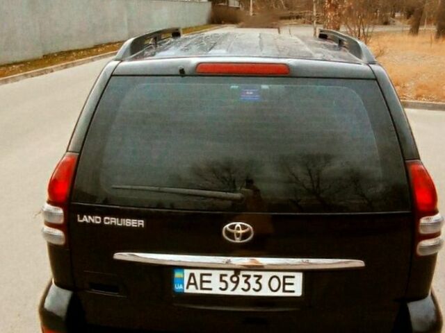Черный Тойота Ленд Крузер Прадо 120, объемом двигателя 4 л и пробегом 220 тыс. км за 13990 $, фото 2 на Automoto.ua