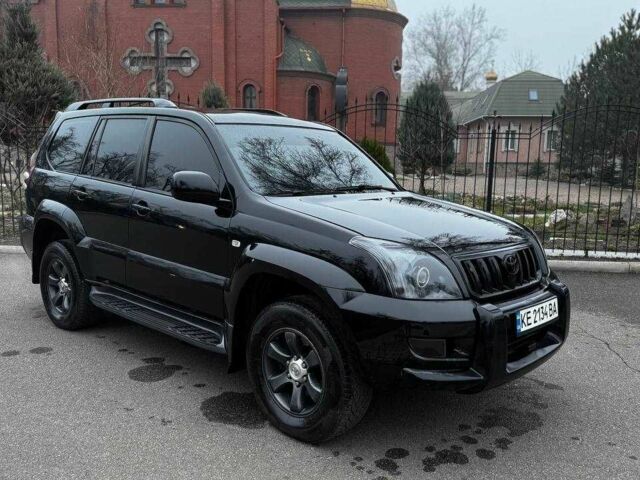 Черный Тойота Ленд Крузер Прадо 120, объемом двигателя 2.7 л и пробегом 221 тыс. км за 11999 $, фото 3 на Automoto.ua