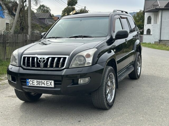 Черный Тойота Ленд Крузер Прадо 120, объемом двигателя 4 л и пробегом 296 тыс. км за 13900 $, фото 2 на Automoto.ua