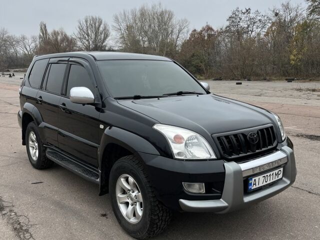 Черный Тойота Ленд Крузер Прадо 120, объемом двигателя 4 л и пробегом 491 тыс. км за 12000 $, фото 4 на Automoto.ua