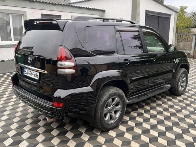 Черный Тойота Ленд Крузер Прадо 120, объемом двигателя 4 л и пробегом 260 тыс. км за 13750 $, фото 1 на Automoto.ua