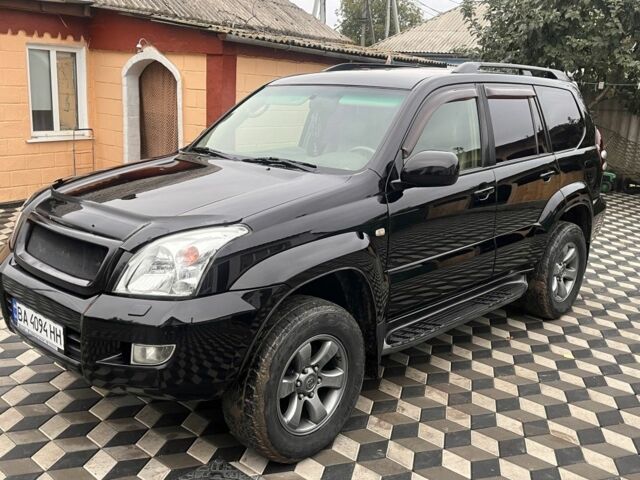 Черный Тойота Ленд Крузер Прадо 120, объемом двигателя 4 л и пробегом 260 тыс. км за 13750 $, фото 4 на Automoto.ua