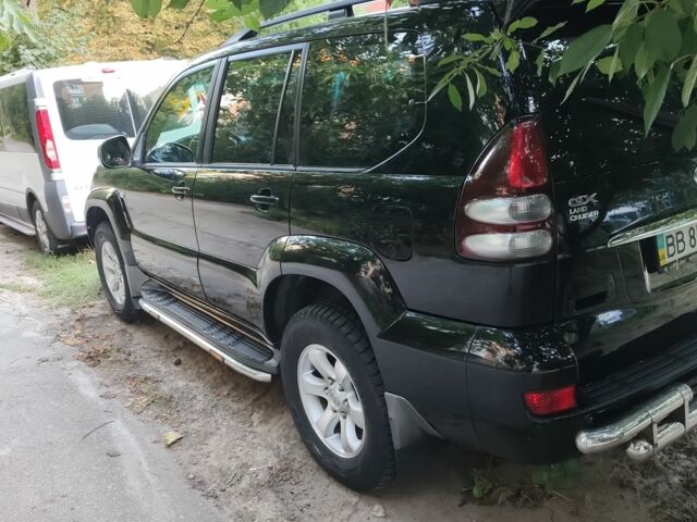 Черный Тойота Ленд Крузер Прадо 120, объемом двигателя 3 л и пробегом 160 тыс. км за 12500 $, фото 1 на Automoto.ua