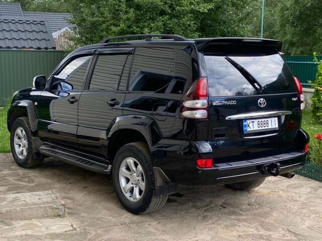 Черный Тойота Ленд Крузер Прадо 120, объемом двигателя 2.7 л и пробегом 240 тыс. км за 11500 $, фото 1 на Automoto.ua