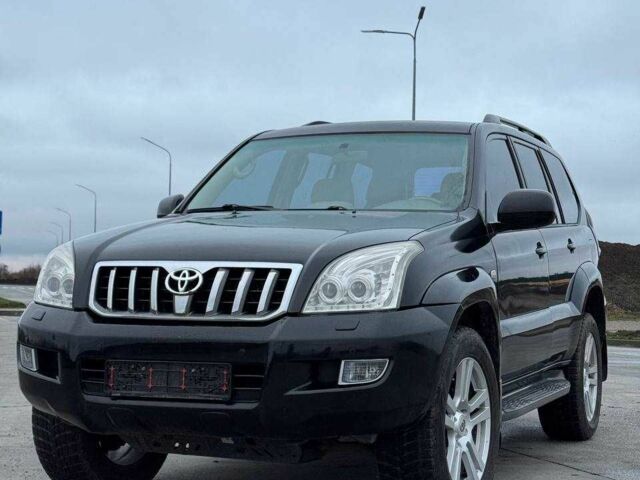 Черный Тойота Ленд Крузер Прадо 120, объемом двигателя 4 л и пробегом 207 тыс. км за 15999 $, фото 2 на Automoto.ua