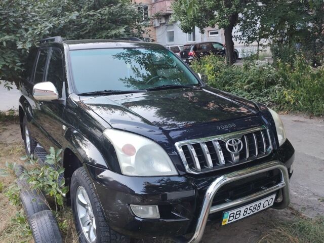 Черный Тойота Ленд Крузер Прадо 120, объемом двигателя 3 л и пробегом 160 тыс. км за 12500 $, фото 4 на Automoto.ua