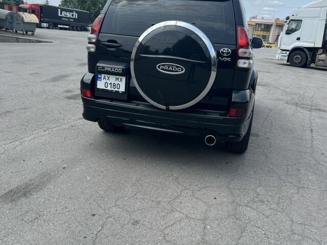 Тойота Ленд Крузер Прадо 120 2007 у Харкові на Automoto.ua Чорний Тойота Ленд Крузер Прадо 120, об'ємом двигуна 4 л та пробігом 220 тис. км за 17460 $, фото 3 на Automoto.ua