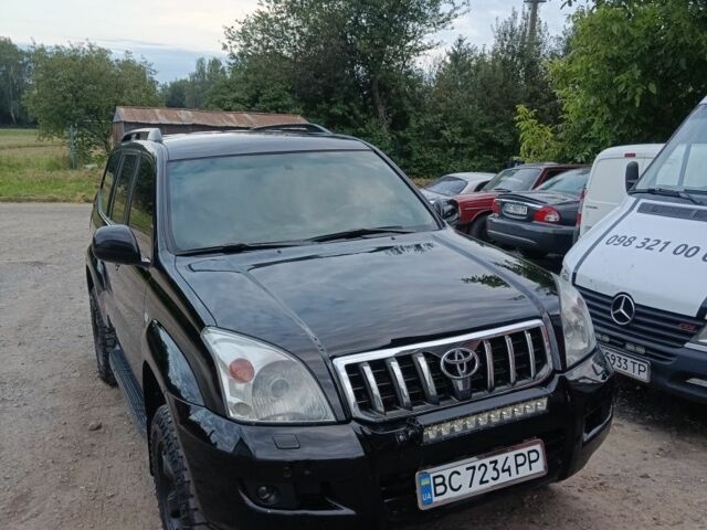 Черный Тойота Ленд Крузер Прадо 120, объемом двигателя 4 л и пробегом 295 тыс. км за 14900 $, фото 1 на Automoto.ua