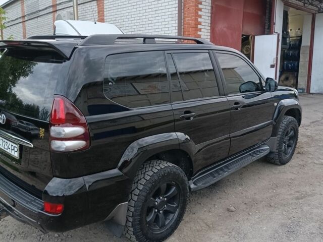 Черный Тойота Ленд Крузер Прадо 120, объемом двигателя 4 л и пробегом 295 тыс. км за 14900 $, фото 4 на Automoto.ua