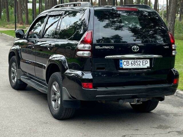Черный Тойота Ленд Крузер Прадо 120, объемом двигателя 4 л и пробегом 440 тыс. км за 13950 $, фото 6 на Automoto.ua