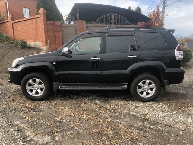 Черный Тойота Ленд Крузер Прадо 120, объемом двигателя 2.7 л и пробегом 210 тыс. км за 12200 $, фото 1 на Automoto.ua
