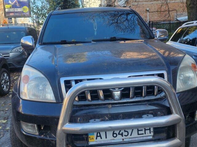 Черный Тойота Ленд Крузер Прадо 120, объемом двигателя 4 л и пробегом 126 тыс. км за 11000 $, фото 1 на Automoto.ua