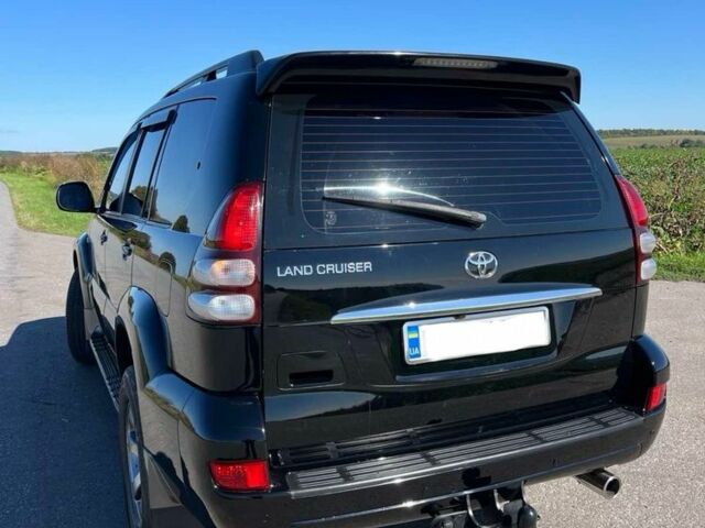 Черный Тойота Ленд Крузер Прадо 120, объемом двигателя 4 л и пробегом 377 тыс. км за 17300 $, фото 2 на Automoto.ua