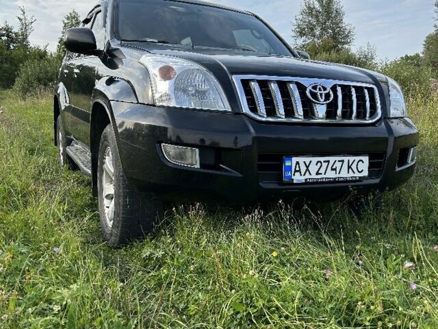 Чорний Тойота Ленд Крузер Прадо 120, об'ємом двигуна 4 л та пробігом 280 тис. км за 14500 $, фото 2 на Automoto.ua