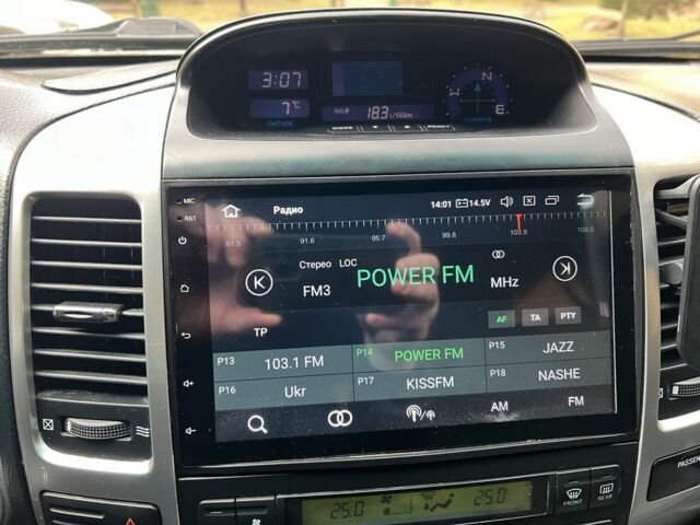 Черный Тойота Ленд Крузер Прадо 120, объемом двигателя 4 л и пробегом 163 тыс. км за 22500 $, фото 22 на Automoto.ua