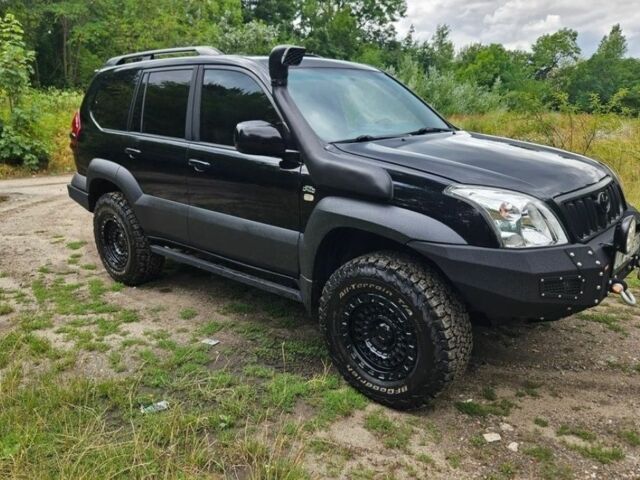 Черный Тойота Ленд Крузер Прадо 120, объемом двигателя 3 л и пробегом 245 тыс. км за 3700 $, фото 5 на Automoto.ua