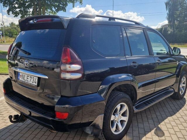 Черный Тойота Ленд Крузер Прадо 120, объемом двигателя 3 л и пробегом 269 тыс. км за 4200 $, фото 12 на Automoto.ua