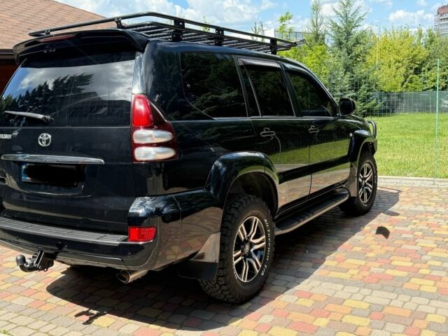 Черный Тойота Ленд Крузер Прадо 120, объемом двигателя 4 л и пробегом 313 тыс. км за 18400 $, фото 1 на Automoto.ua