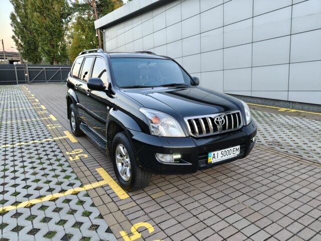 Черный Тойота Ленд Крузер Прадо 120, объемом двигателя 4 л и пробегом 134 тыс. км за 19500 $, фото 1 на Automoto.ua