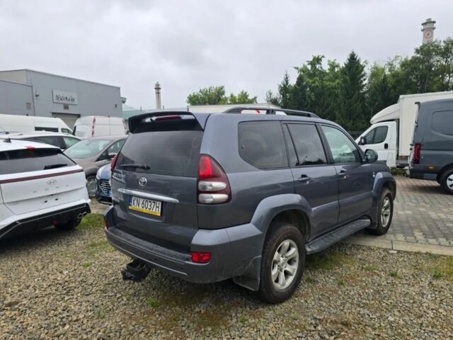 Сірий Тойота Ленд Крузер Прадо 120, об'ємом двигуна 3 л та пробігом 192 тис. км за 3900 $, фото 2 на Automoto.ua