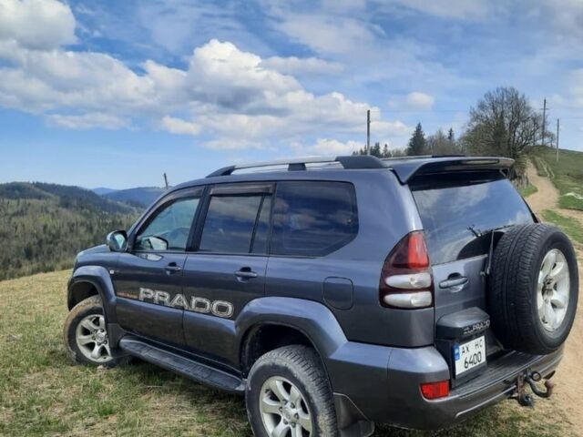 Серый Тойота Ленд Крузер Прадо 120, объемом двигателя 4 л и пробегом 3 тыс. км за 13800 $, фото 4 на Automoto.ua