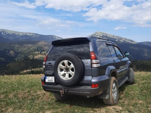 Серый Тойота Ленд Крузер Прадо 120, объемом двигателя 4 л и пробегом 3 тыс. км за 13800 $, фото 2 на Automoto.ua