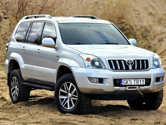Серый Тойота Ленд Крузер Прадо 120, объемом двигателя 3 л и пробегом 200 тыс. км за 3500 $, фото 1 на Automoto.ua