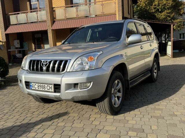 Сірий Тойота Ленд Крузер Прадо 120, об'ємом двигуна 3 л та пробігом 243 тис. км за 16500 $, фото 4 на Automoto.ua