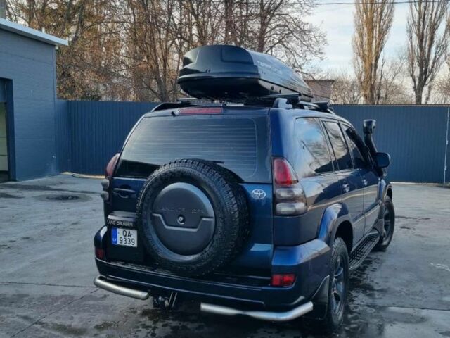Синій Тойота Ленд Крузер Прадо 120, об'ємом двигуна 3 л та пробігом 415 тис. км за 10900 $, фото 1 на Automoto.ua