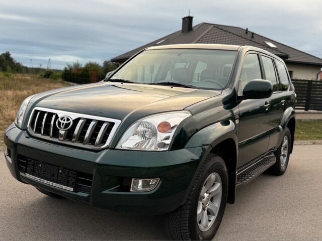 Зеленый Тойота Ленд Крузер Прадо 120, объемом двигателя 3 л и пробегом 232 тыс. км за 4300 $, фото 5 на Automoto.ua