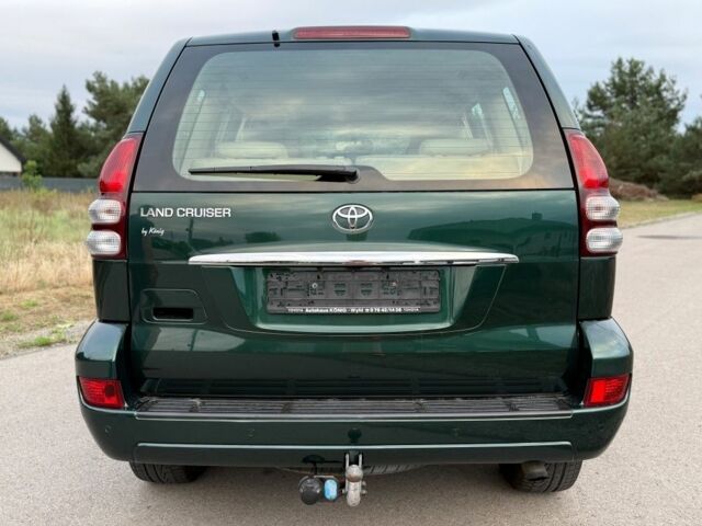Зеленый Тойота Ленд Крузер Прадо 120, объемом двигателя 3 л и пробегом 232 тыс. км за 4300 $, фото 9 на Automoto.ua