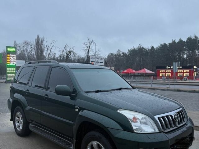 Зеленый Тойота Ленд Крузер Прадо 120, объемом двигателя 3 л и пробегом 300 тыс. км за 10600 $, фото 2 на Automoto.ua
