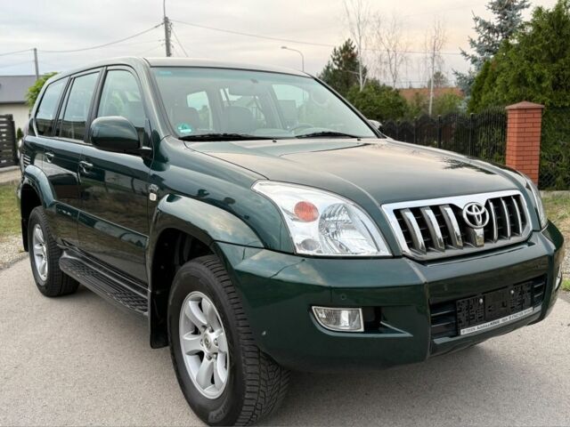 Зеленый Тойота Ленд Крузер Прадо 120, объемом двигателя 3 л и пробегом 232 тыс. км за 4300 $, фото 17 на Automoto.ua