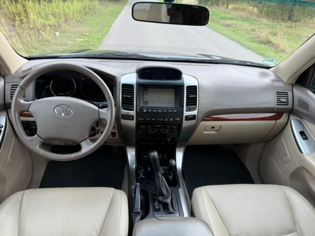 Зеленый Тойота Ленд Крузер Прадо 120, объемом двигателя 3 л и пробегом 232 тыс. км за 4300 $, фото 16 на Automoto.ua