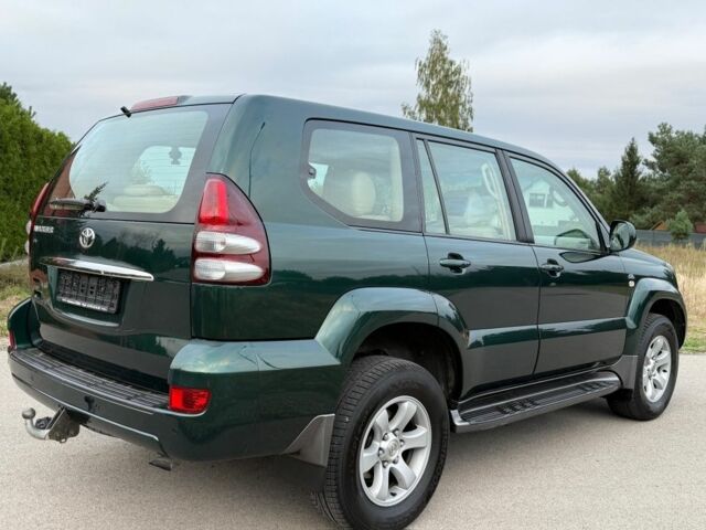 Зеленый Тойота Ленд Крузер Прадо 120, объемом двигателя 3 л и пробегом 232 тыс. км за 4300 $, фото 13 на Automoto.ua