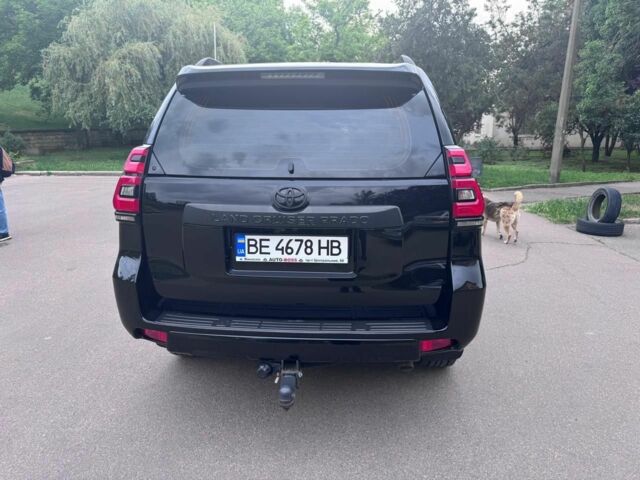 Черный Тойота Ленд Крузер Прадо 150, объемом двигателя 2.8 л и пробегом 163 тыс. км за 36500 $, фото 1 на Automoto.ua