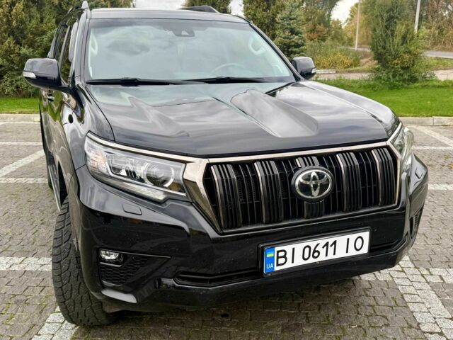 Черный Тойота Ленд Крузер Прадо 150, объемом двигателя 2.8 л и пробегом 200 тыс. км за 42000 $, фото 1 на Automoto.ua