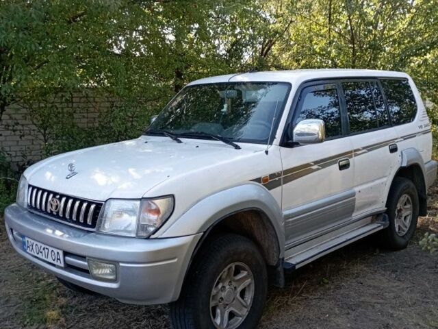 Білий Тойота Ленд Крузер Прадо 90, об'ємом двигуна 3.4 л та пробігом 182 тис. км за 8300 $, фото 3 на Automoto.ua