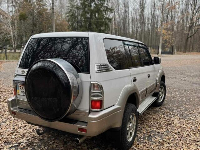 Белый Тойота Ленд Крузер Прадо 90, объемом двигателя 3.4 л и пробегом 326 тыс. км за 8200 $, фото 5 на Automoto.ua