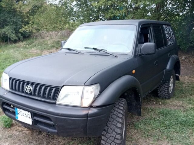 Чорний Тойота Ленд Крузер Прадо 90, об'ємом двигуна 3 л та пробігом 380 тис. км за 4245 $, фото 7 на Automoto.ua