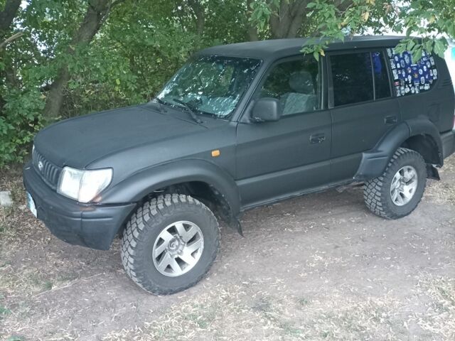 Чорний Тойота Ленд Крузер Прадо 90, об'ємом двигуна 3 л та пробігом 380 тис. км за 4245 $, фото 1 на Automoto.ua